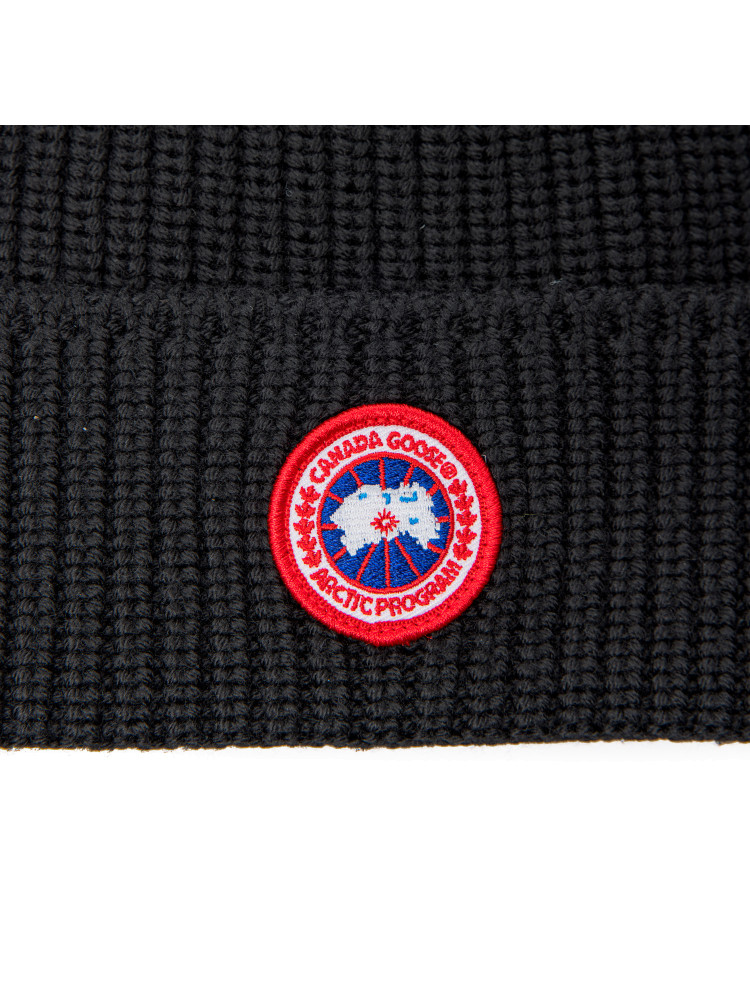 Canada Goose rib toque Canada Goose  Rib Toquezwart - www.credomen.com - Credomen