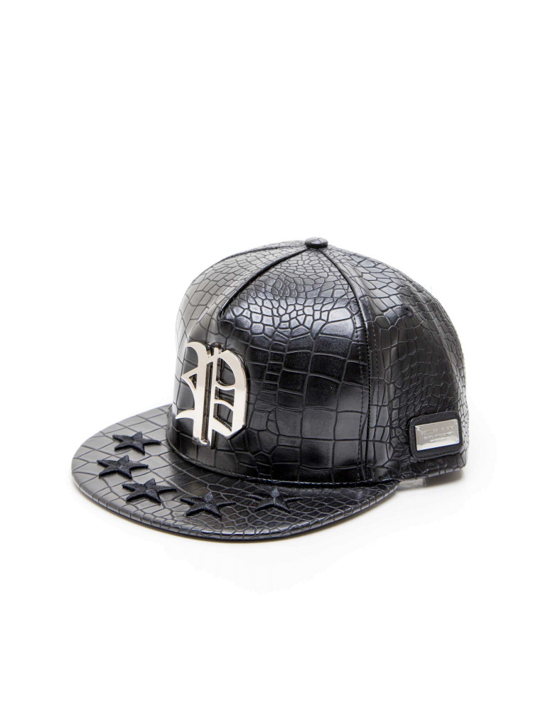 Philipp Plein baseball cap gothic Philipp Plein  Baseball Cap Gothiczwart - www.credomen.com - Credomen