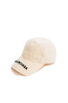 Balenciaga hat logo visor cap Balenciaga  HAT LOGO VISOR CAPwit - www.credomen.com - Credomen