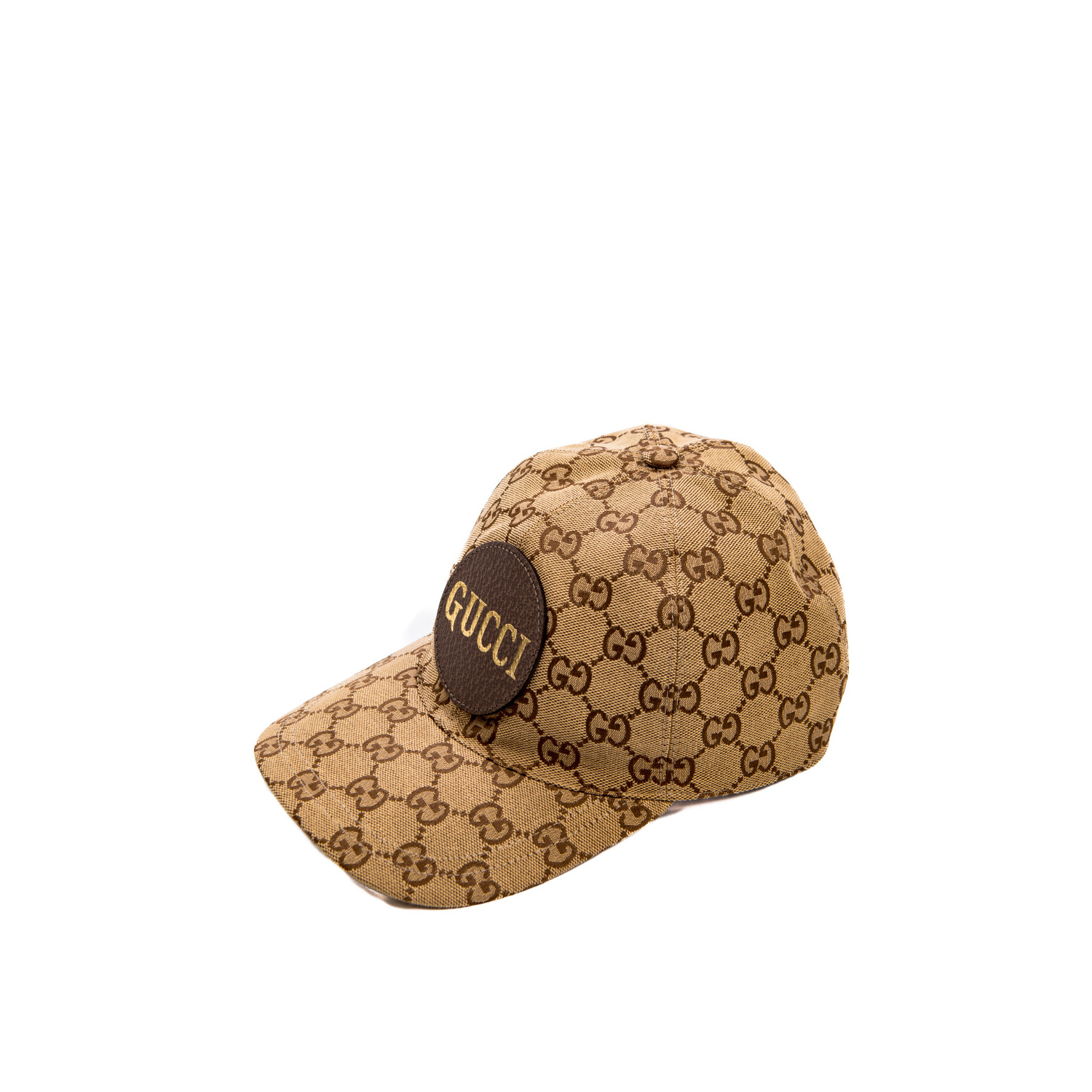 Gucci GG Canvas Baseball Hat in Brown