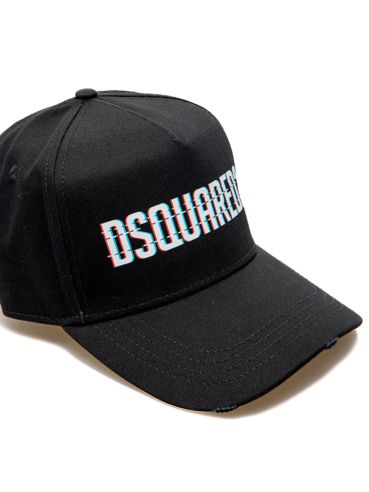 Dsquared2 baseball cap Dsquared2  BASEBALL CAPzwart - www.credomen.com - Credomen