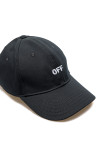 Off White off stamp drill cap Off White  OFF STAMP DRILL CAPzwart - www.credomen.com - Credomen