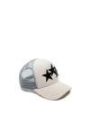 Amiri 3 star trucker hat Amiri  3 STAR TRUCKER HATwit - www.credomen.com - Credomen