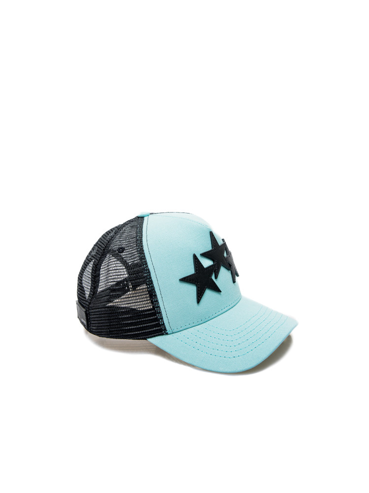 Amiri 3 star trucker hat Amiri  3 STAR TRUCKER HATblauw - www.credomen.com - Credomen