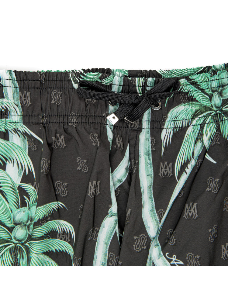 Amiri palm swim trunk Amiri  PALM SWIM TRUNKzwart - www.credomen.com - Credomen