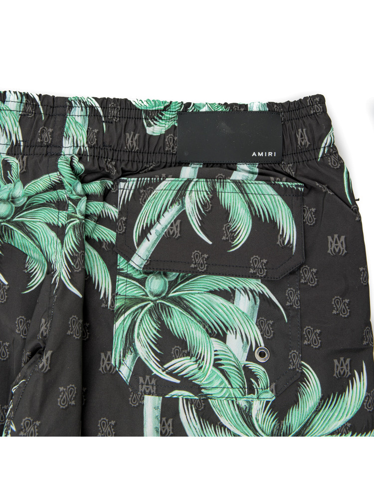 Amiri palm swim trunk Amiri  PALM SWIM TRUNKzwart - www.credomen.com - Credomen