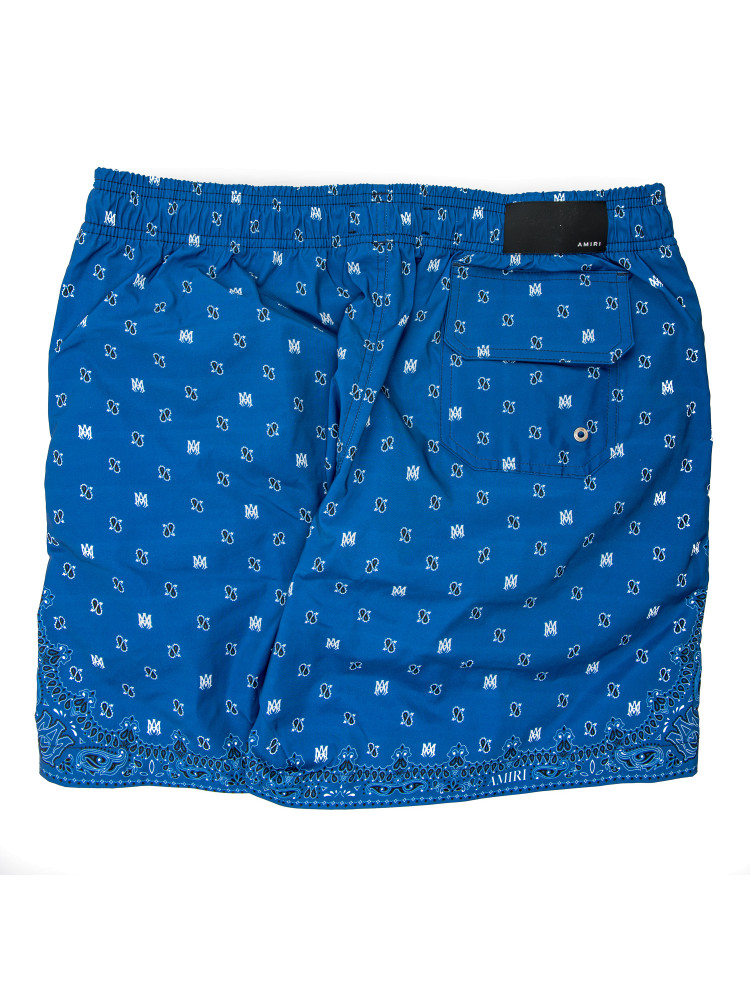 Amiri paisley swim trunk Amiri  PAISLEY SWIM TRUNKblauw - www.credomen.com - Credomen