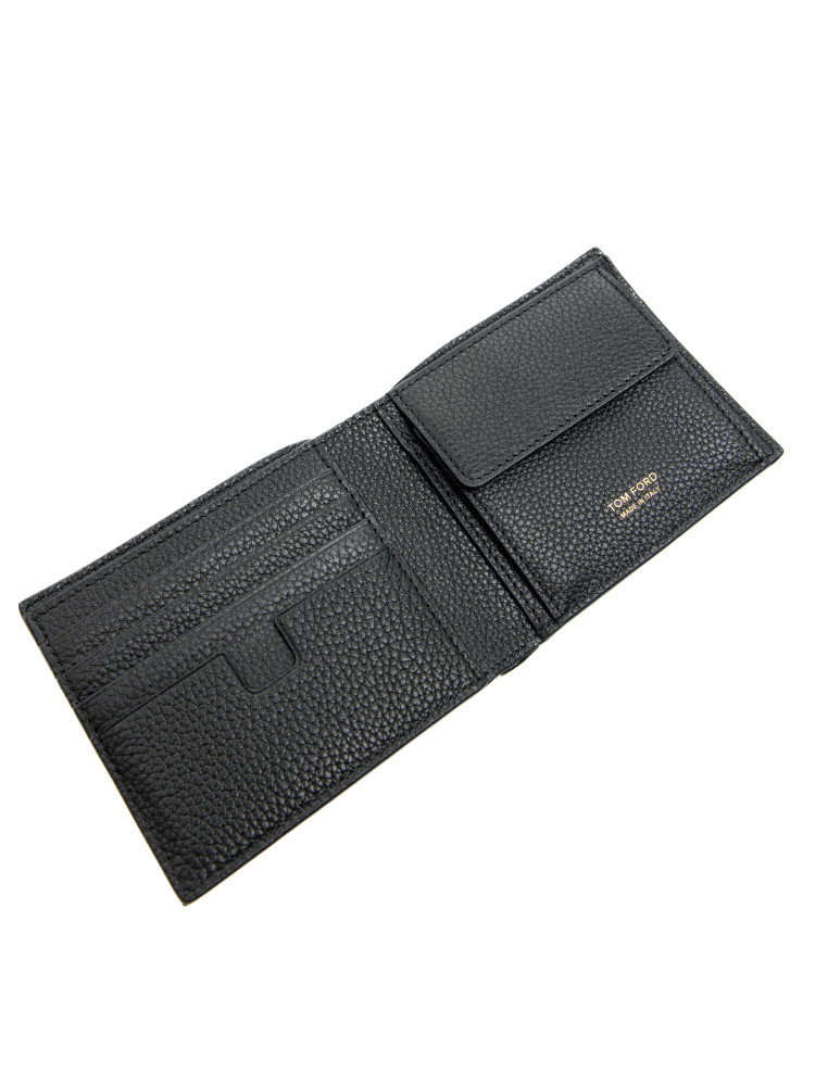 Tom Ford classic bifold wallet Tom Ford  CLASSIC BIFOLD WALLETzwart - www.credomen.com - Credomen