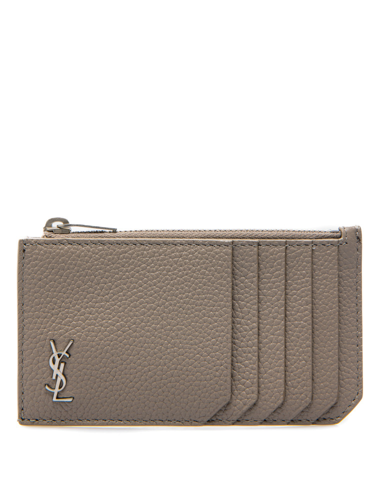 YVES SAINT LAURENT (YSL) Belle De Jour Leather Compact Zip Wallet Blac –  Style Exchange Boutique PGH